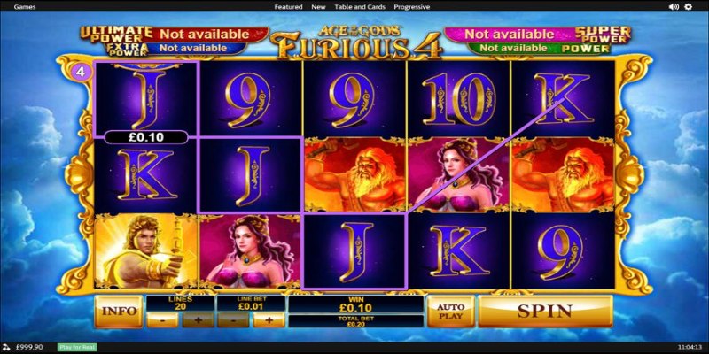 Age of the Gods thiết kế mức hoàn trả khá ấn tượng